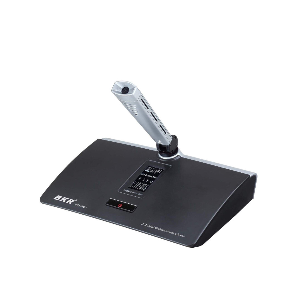 Микрофонный пульт делегата беспроводной clevermic BKR WCS-205D (микрофон 140 мм)