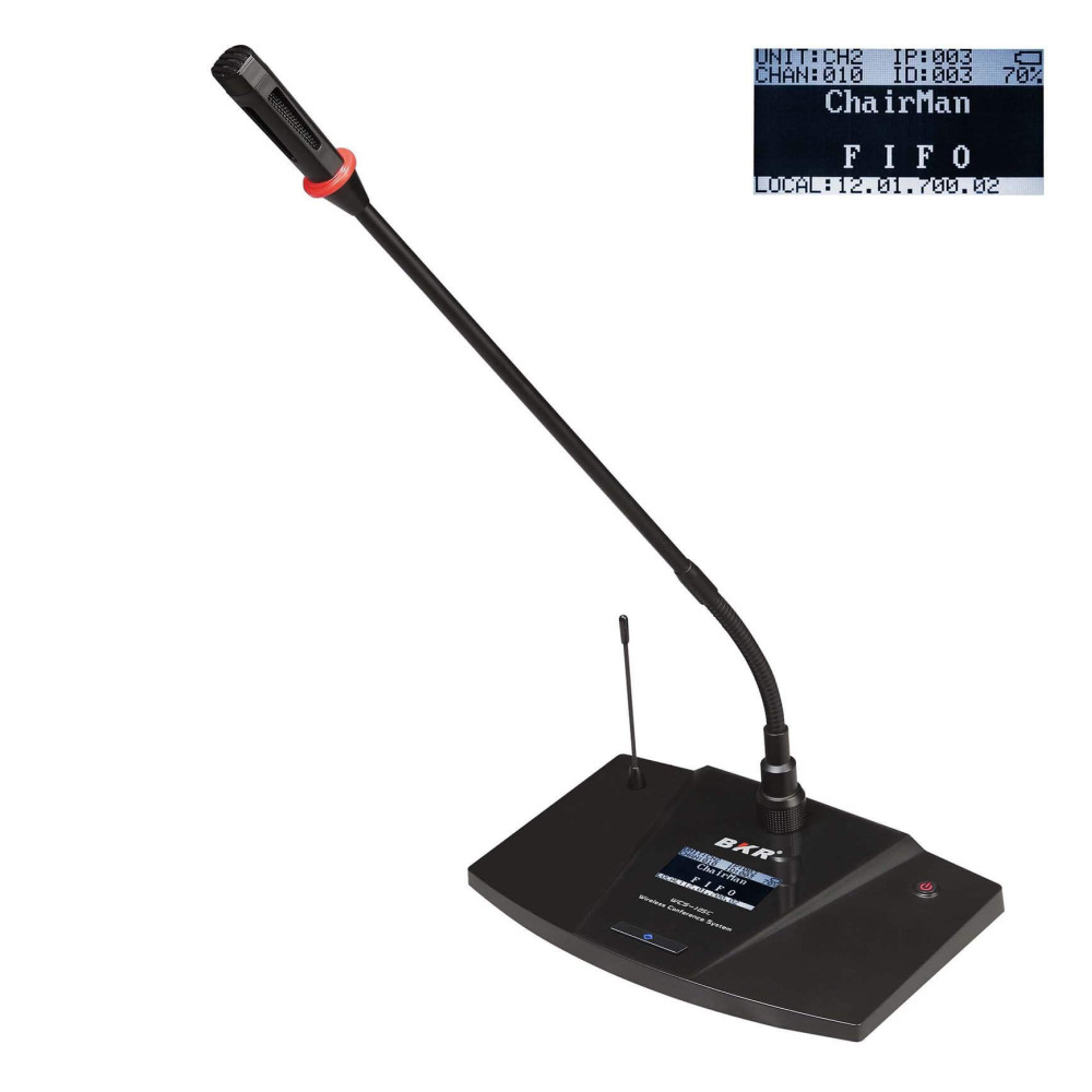Микрофонный пульт председателя беспроводной clevermic BKR WCS-105C